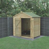 Forest Beckwood 7' x 5' (Nominal) Apex Shiplap Timber Shed with Assembly (368RF)