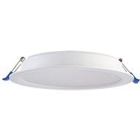 Saxby Circo Fixed LED Recessed Downlight Matt White 18W 1600lm (368VX)