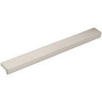 Hafele Straight Angled Furniture Handle Satin Stainless Steel 200mm (3693V)