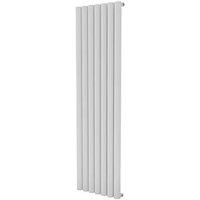 Ximax William 1800mm x 485mm 4444BTU White Vertical Designer Radiator (369GL)