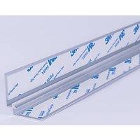 Splashwall Internal Corner Matt Silver 600mm x 4mm (369RK)