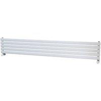 Ximax Fortuna 294mm x 1800mm 2017BTU White Horizontal Designer Radiator (369TP)