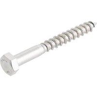 Easydrive Hex Bolt Thread Cutting Coach Screws 10mm x 90mm 10 Pack (3716T)