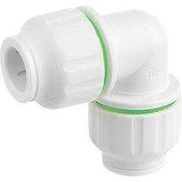 Flomasta Plastic Push-Fit Equal 90 Elbow 15mm (371HY)