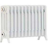 Arroll Edwardian 450mm x 728mm 2247BTU White Horizontal Designer Radiator (371KY)