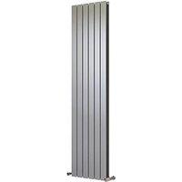 Ximax 1800mm x 445mm 4024BTU Silver Vertical Designer Radiator (37214)