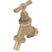 Outside Tap with Double Check Valve 15mm x 1/2" (37241)