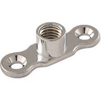 Tesla Female Munsen Ring Backplates M10 Chrome-Plated 10 Pack (3726X)