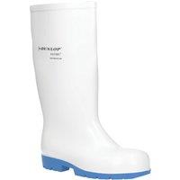 Dunlop Acifort Classic+ Size 4 White Waterproof Steel Toe Cap Safety Wellies (372XK)
