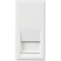 Knightsbridge Modular Slave Telephone Socket White (372YA)
