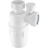 McAlpine Anti-Syphon Bottle Trap White 32mm (37314)