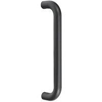 Eclipse Fire Rated Pull Handle Matt Black 19mm x 248mm (373KW)