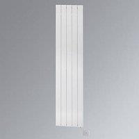 Ximax Oceanus Electro 900mm x 520mm 1023BTU White Vertical Designer Radiator (37448)
