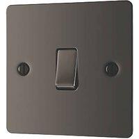 LAP 20A 16AX 1-Gang 2-Way Light Switch Black Nickel (374PN)