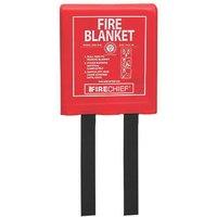 Firechief Fire Blanket with Rigid Case 1m x 1m (375FX)