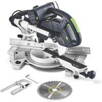 Festool KS 60 E Kapex 216mm Electric Double-Bevel Sliding Compound Mitre Saw 230V (375HN)