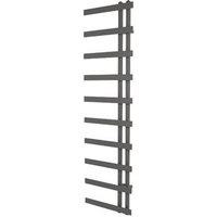 Towelrads 1800mm x 500mm 999BTU Anthracite Flat Designer Towel Radiator (375RY)