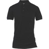 CAT Essentials Polo Shirt Black Small 36" Chest (375XT)