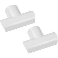 D-Line Mini Clip-Over Equal Tees 30mm x 15mm 2 Pack (37609)