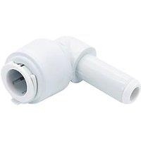 FloPlast FloFit+ Plastic Push-Fit Equal 90 Stem Elbow 15mm (376RF)