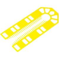 Broadfix Plastic Shims Large 101mm x 1mm x 43mm 200 Pack (37775)