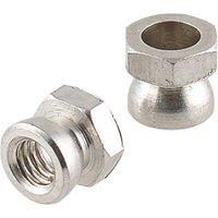 Easyfix A2 Stainless Steel Security Shear Nuts M6 10 Pack (377GX)