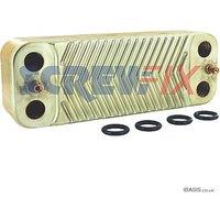 Worcester Bosch 7101628 DHW Heat Exchanger - Was 78144 (377TP)