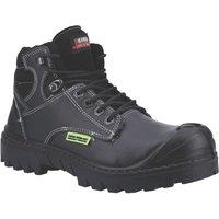 Cofra Darwen MET Size 9 Black Water-Resistant Safety Boots (377XP)