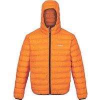 Regatta Hooded Marizion Jacket Orange Pep/BuCo Small 37.5" Chest (378JP)