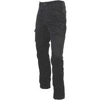 CAT Operator Flex Work Trousers Black 30" W 32" L (378VT)