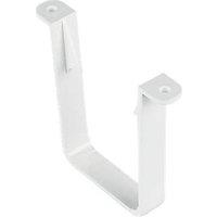 FloPlast Square Pipe Clips White 65mm 10 Pack (37906)