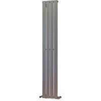 Ximax 1800mm x 295mm 1949BTU Silver Vertical Designer Radiator (37951)