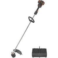 Worx WG284E 60cm 40V 2 x 2.0Ah Lithium PowerShare Cordless Hedge Trimmer (379HA)