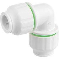 Flomasta Plastic Push-Fit Equal 90 Elbows 15mm 10 Pack (379HY)
