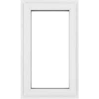 Crystal Right-Hand Opening Clear Double-Glazed Casement White uPVC Window 610mm x 1115mm (379JP)