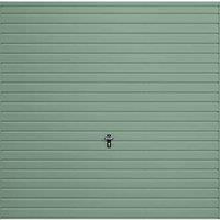 Gliderol Horizontal 7' 6" x 6' 6" Non-Insulated Frameless Steel Up & Over Garage Door Chartwell Green (379VP)