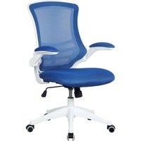 Nautilus Designs Luna Medium Back Task/Operator Chair Blue (380PK)