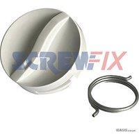 Ideal Heating 177387 White Potentiometer Knob (380TH)