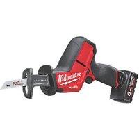 Milwaukee M12CHZ-602X 12V 2 x 6.0Ah Li-Ion RedLithium Brushless Cordless Hackzall Reciprocating Saw (380XH)