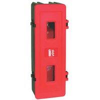 Firechief HS83 Single Extinguisher Cabinet 310mm x 263mm x 830mm Red/Black (381FX)