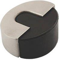 Eclipse Round Door Stop 47 x 25mm Satin Stainless Steel (3828T)