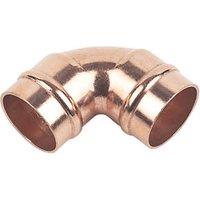 Flomasta Copper Solder Ring Equal 90 Elbows 22mm 10 Pack (38313)