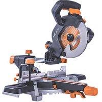 Evolution R185SMS 185mm Electric Single-Bevel Sliding Multi-Material Mitre Saw 220-240V (383GF)