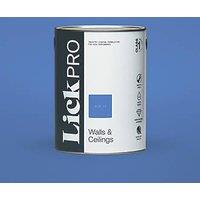 LickPro Max+ 5Ltr Blue 19 Eggshell Emulsion Paint (383JY)