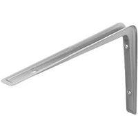 Essentials Cantilever Shelf Brackets Silver 270mm x 190mm 20 Pack (383VJ)