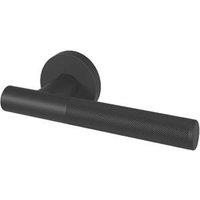 Smith & Locke Damgan Door Handle Pair Matt Black (386FK)