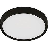 Eglo Musurita LED Ceiling Light Black 14.6W 1600lm (386PL)
