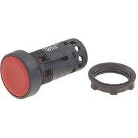 Schneider Electric XB7NA42 Red Flush Push-Button Spring Return NC (387HV)