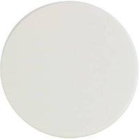 Timco 18mm 105 Pack White Matt Screw Cover Stickers (387KF)