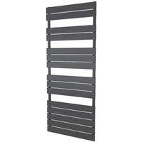 Ximax 1420mm x 600mm 2614BTU Anthracite Flat Designer Towel Radiator (387TP)